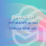 OpenAI API Key | Official 50% off | GPT-4o&4o mini | Cost-efficient