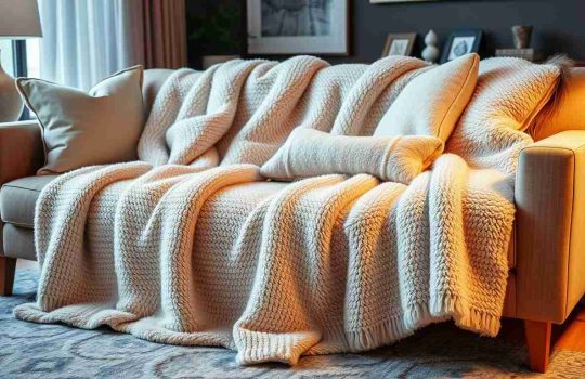 Soft Throw Blanket for Couch