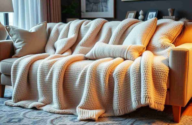 Soft Throw Blanket for Couch